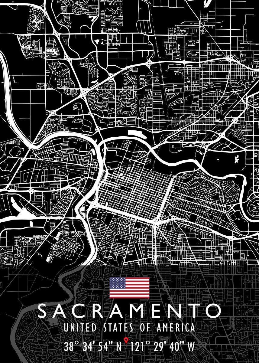 SACRAMENTO MAP USA Poster Picture Metal Print Paint By Artistic 65e95d6456d23a875c3ae39657837ed0 74dbf7864c1073eb034692a2079acf75
