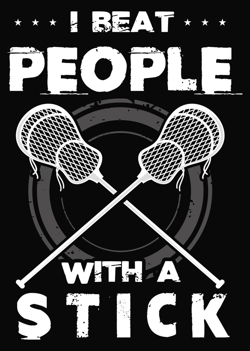 Lacrosse sale Metal Displate Poster 27x19