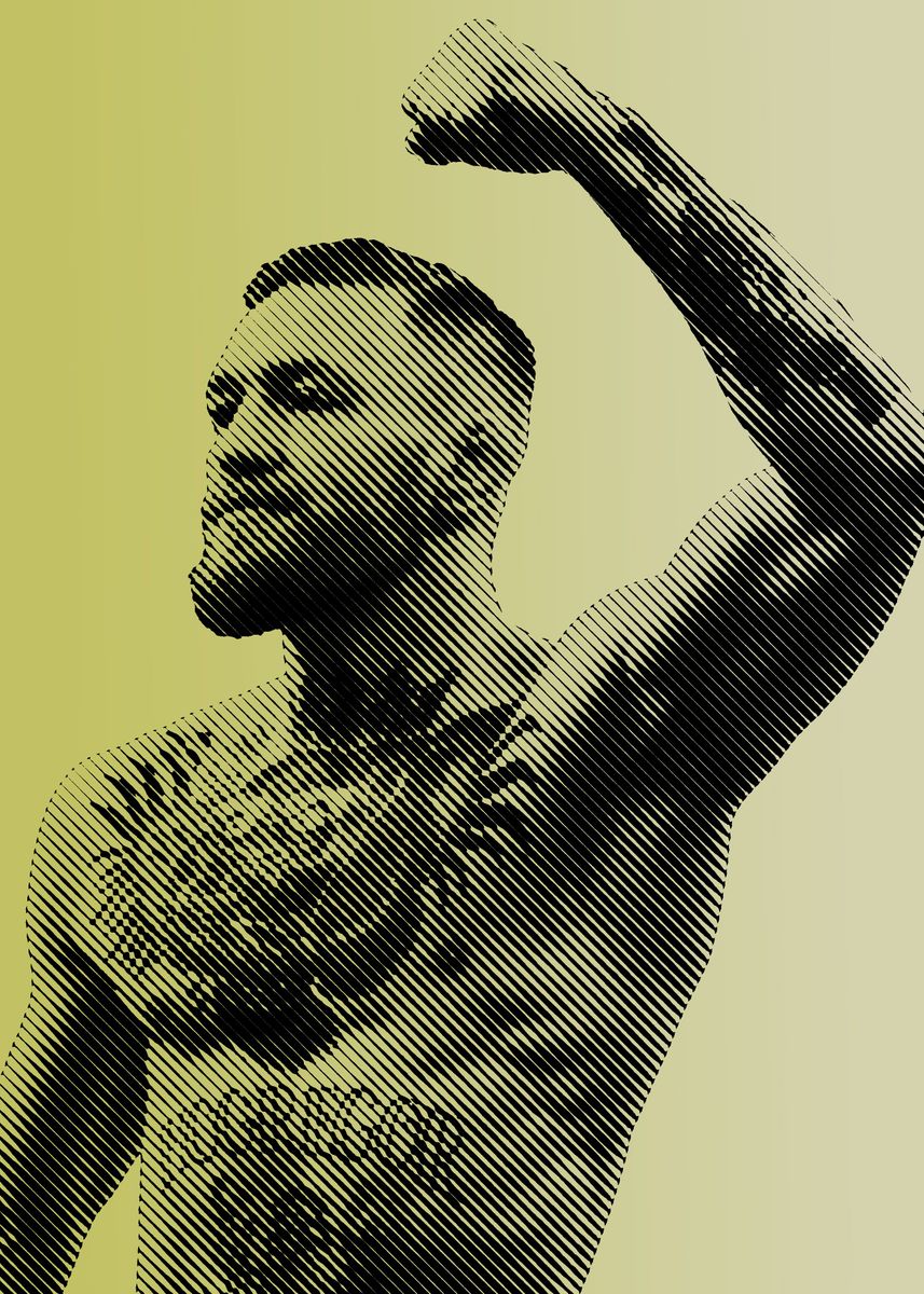 'Conor McGregor' Poster, picture, metal print, paint by Trending ...