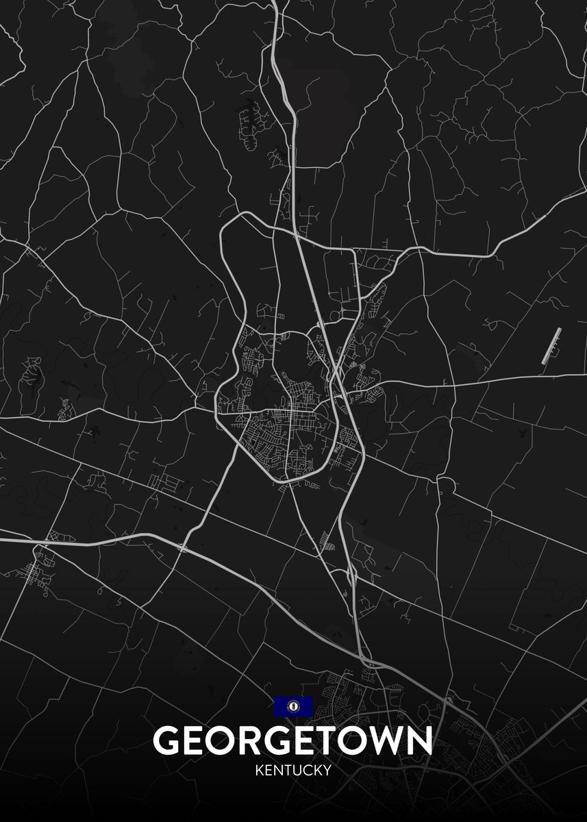 KY' Poster by IMR Designs Displate