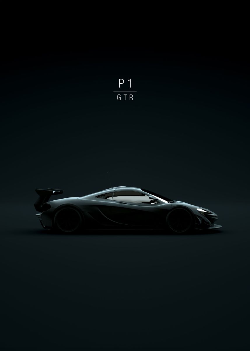 'P1 GTR 2015' Poster by 21 MXM  | Displate