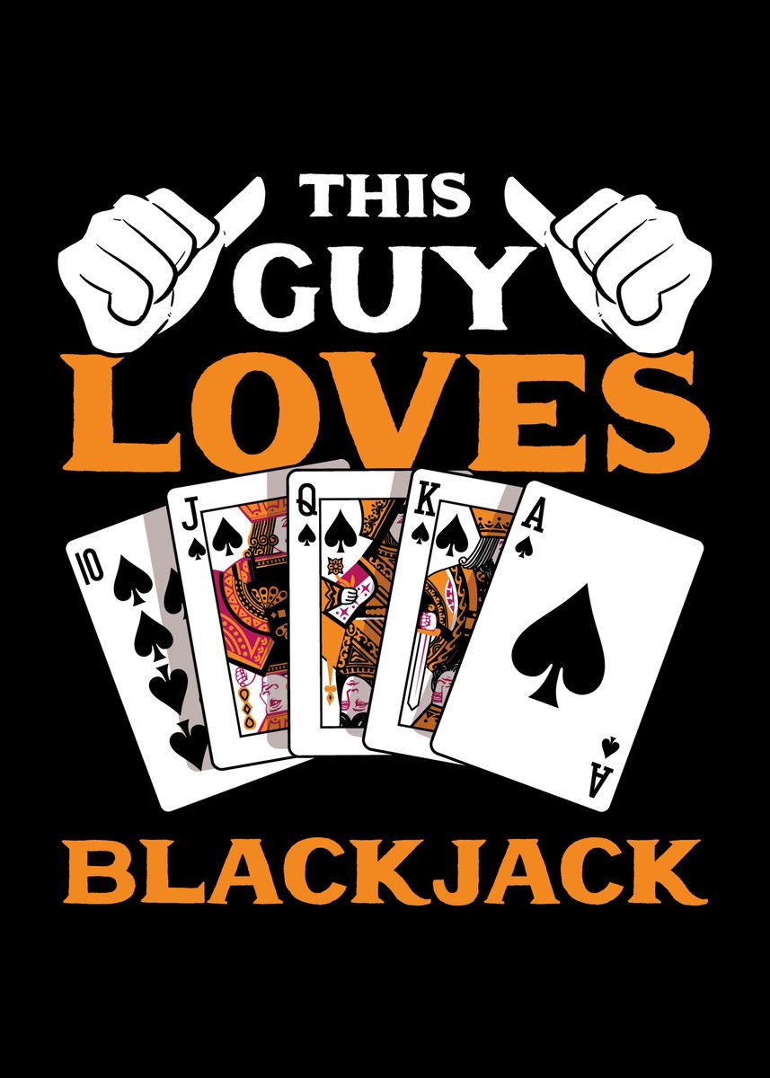 'Blackjack Funny' Poster by FunnyGifts Displate