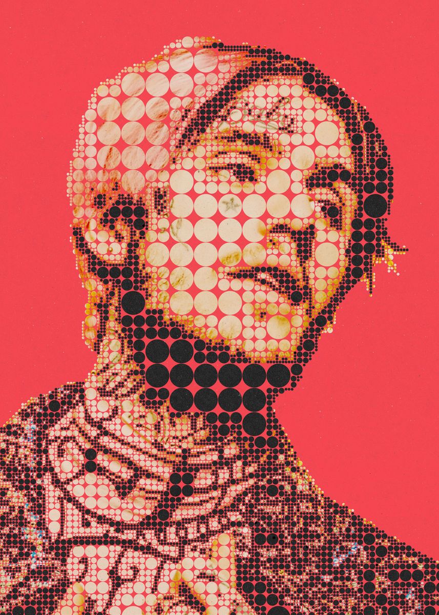 'Lil Peep' Poster, picture, metal print, paint by Anderson Felix | Displate