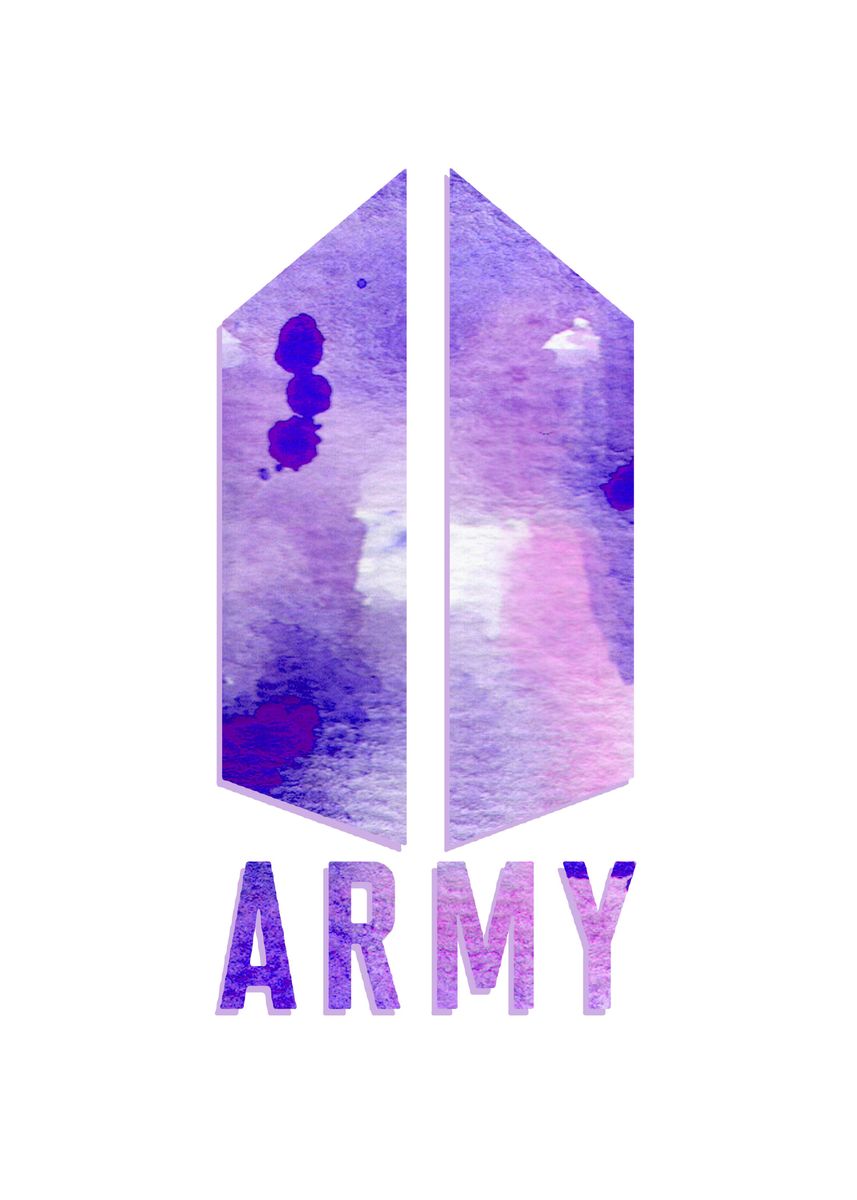 'Purple Army' Poster, picture, metal print, paint by Tindahan POD ...