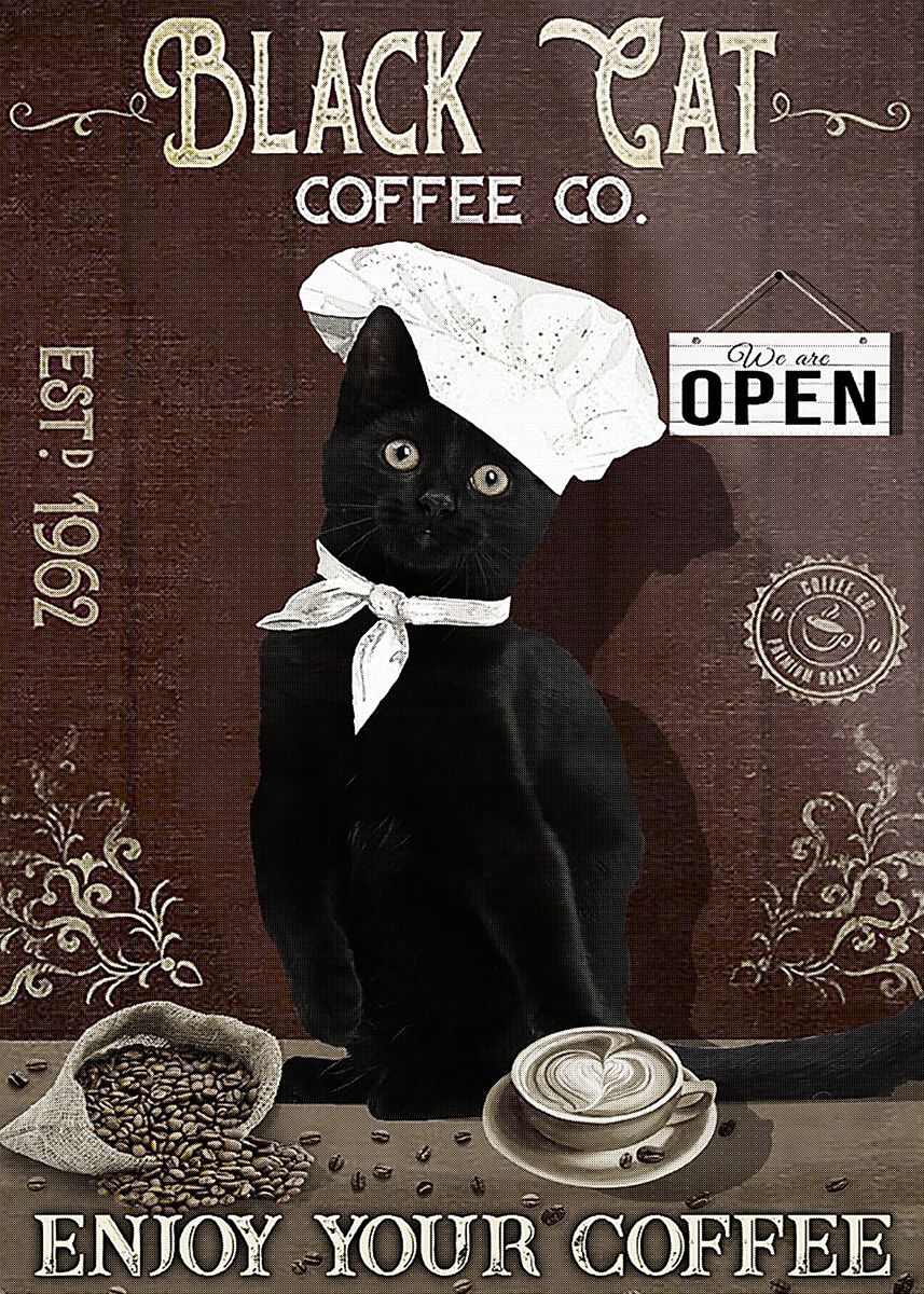 Black cat outlet coffee