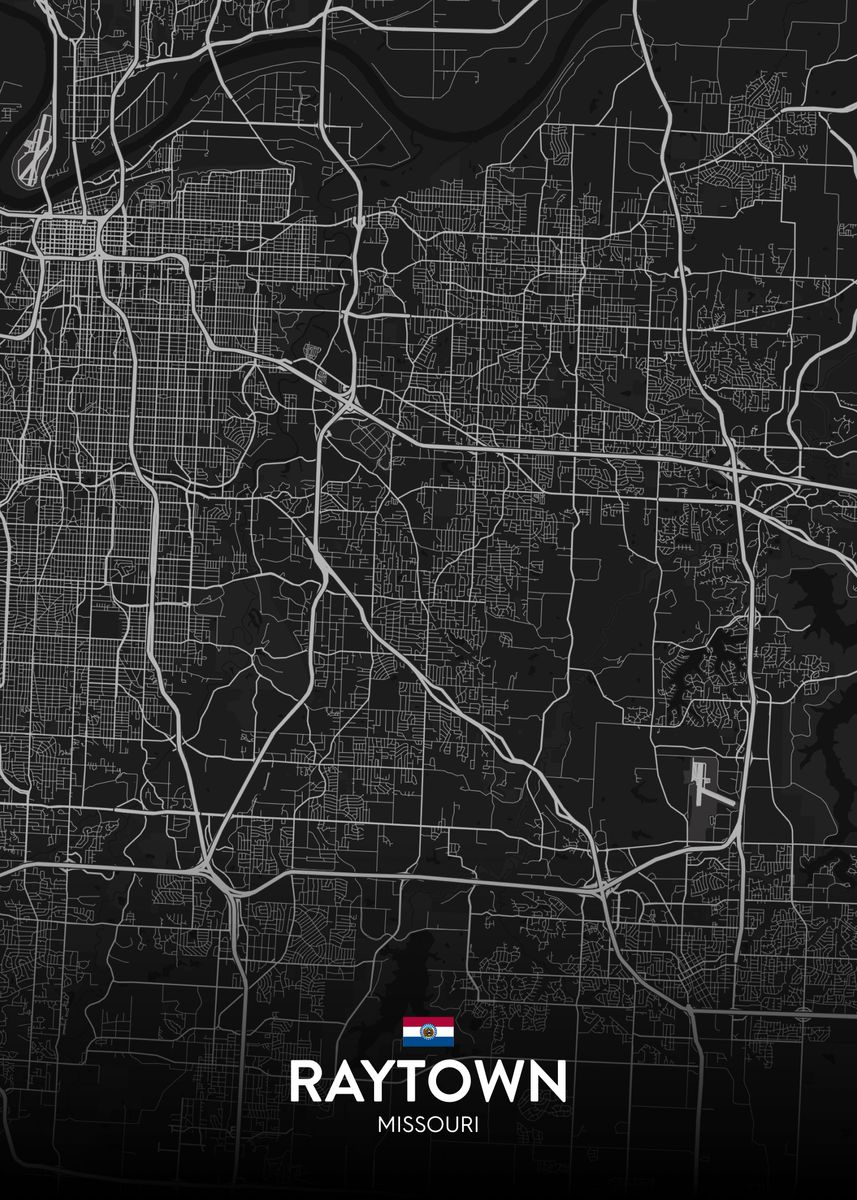 'Raytown MO' Poster by IMR Designs Displate