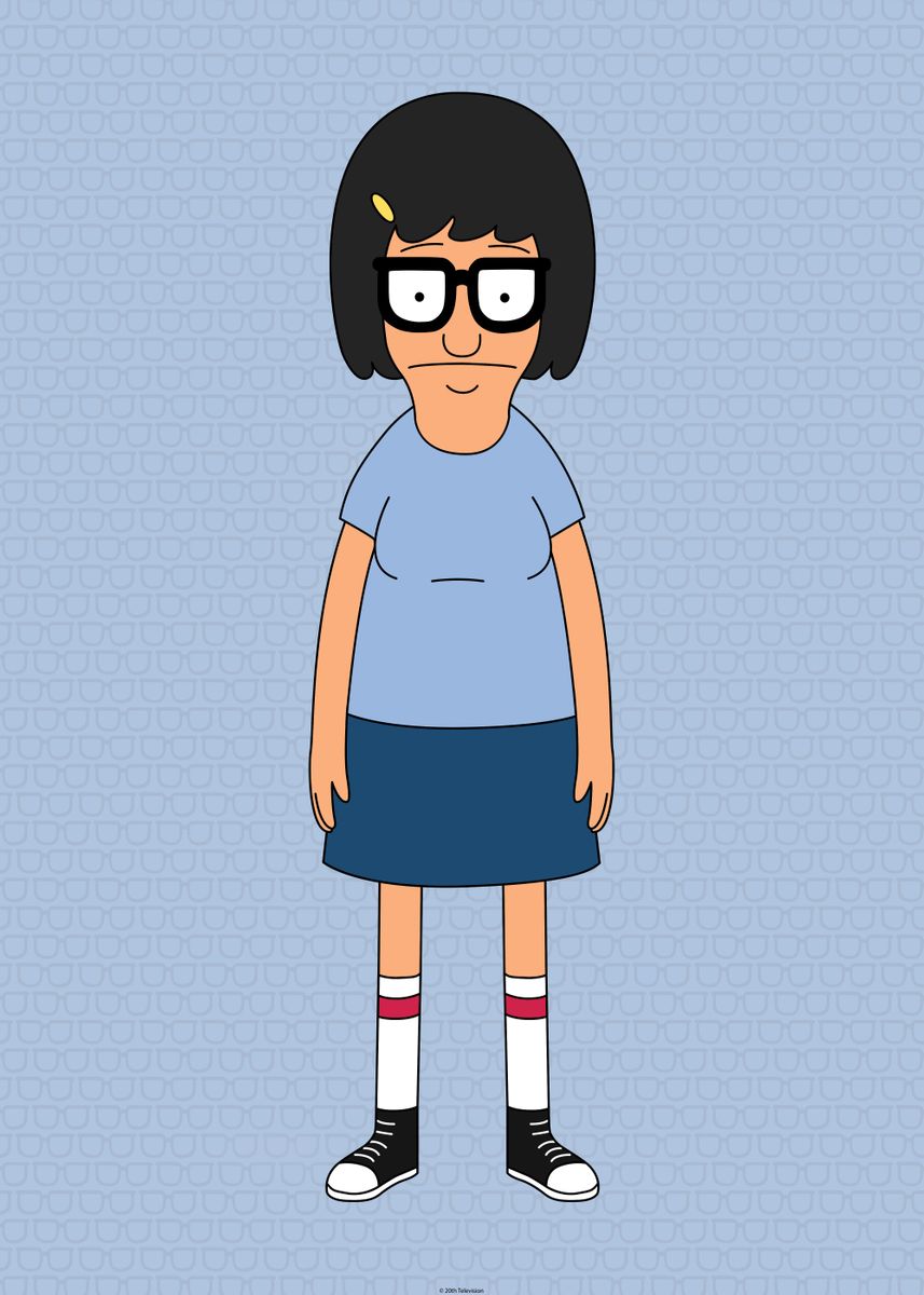 Tina Belcher Poster By Bobs Burgers Displate