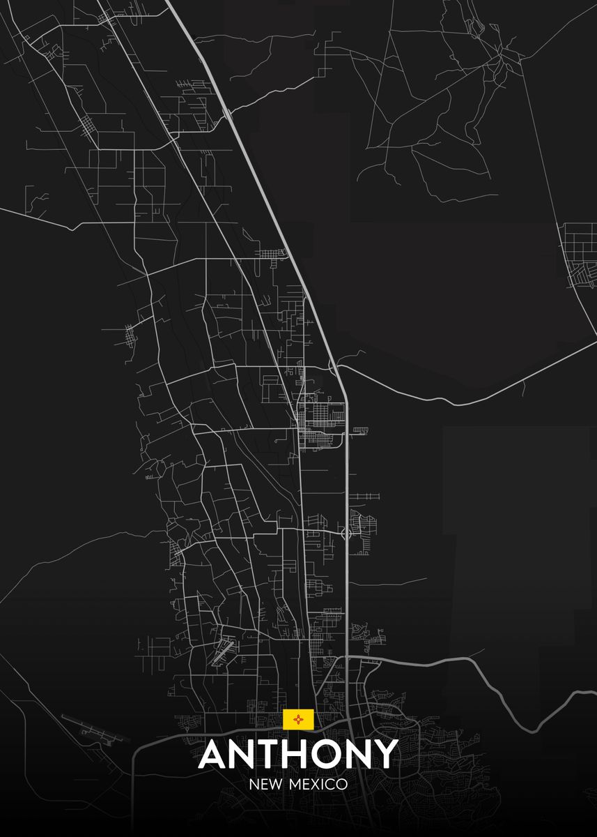 'Anthony NM' Poster by IMR Designs Displate