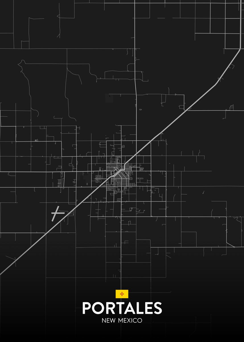 'Portales NM' Poster by IMR Designs Displate