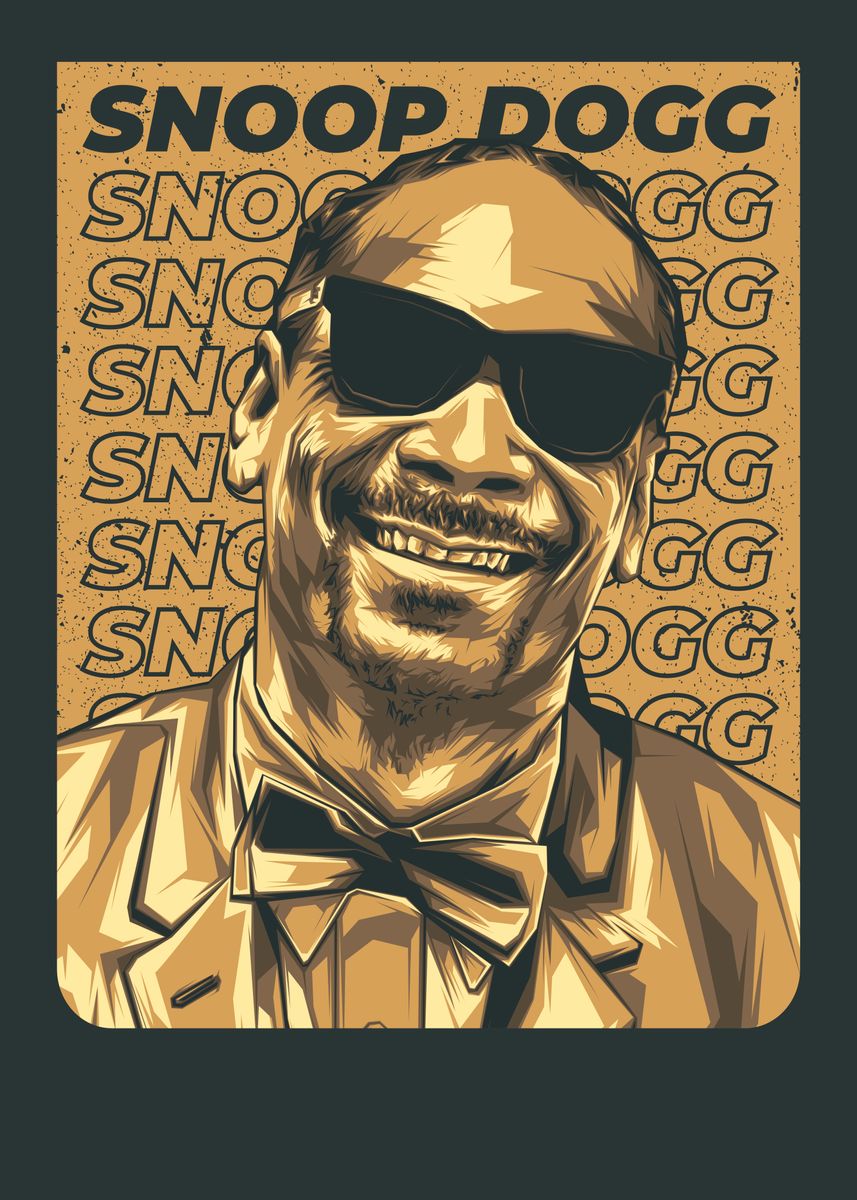 90s vintage poster「Snoop Dogg」-