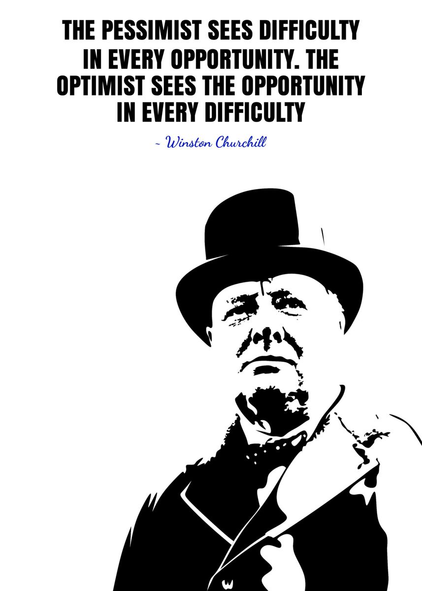 Winston Churchill Quotes Poster By Iwak Ayam Displate