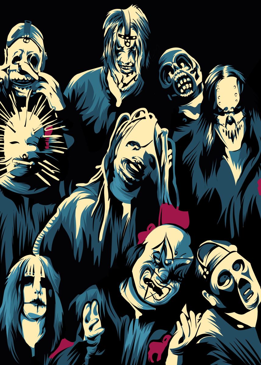 Slipknot Poster Print We Are Not Your Kind Metal Music 