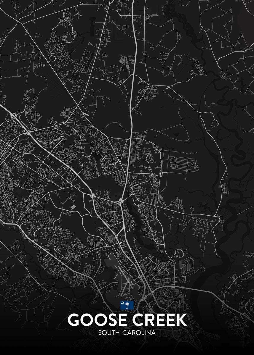 'Goose Creek SC' Poster by IMR Designs Displate