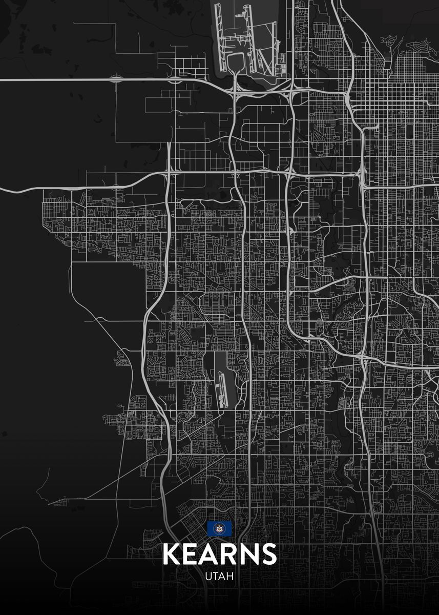 'Kearns UT' Poster by IMR Designs Displate