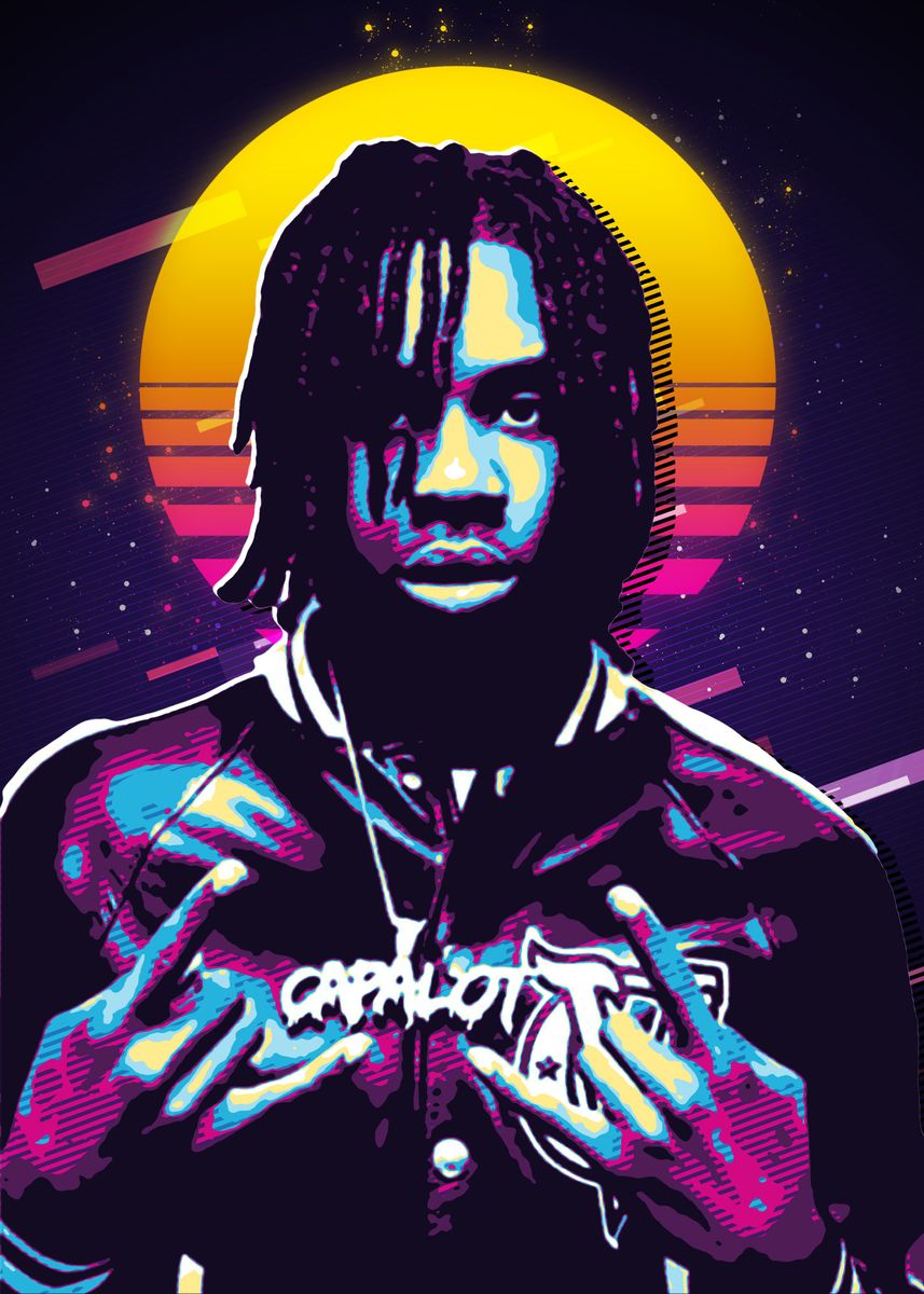 'Polo G rapper' Poster, picture, metal print, paint by Trending Music ...