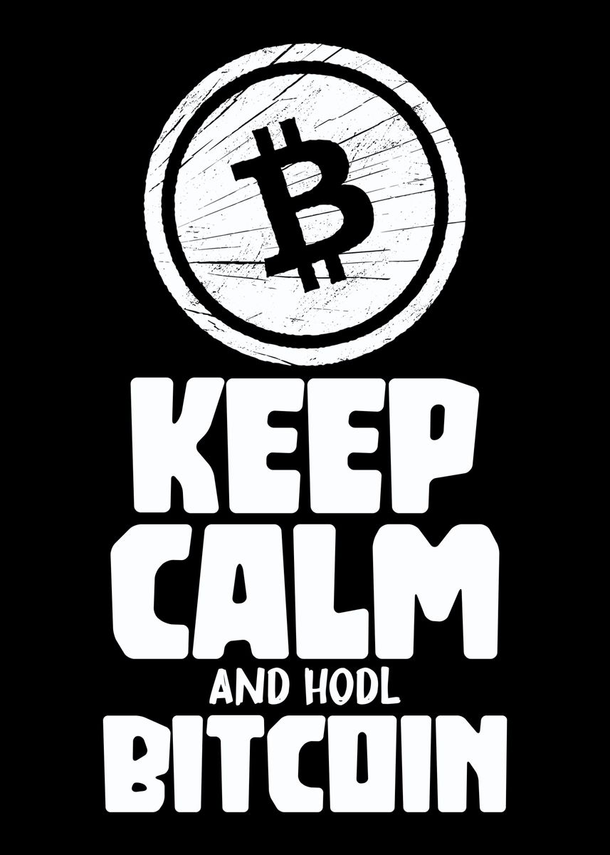 'Funny Bitcoin Crypto' Poster by ankarsdesign | Displate