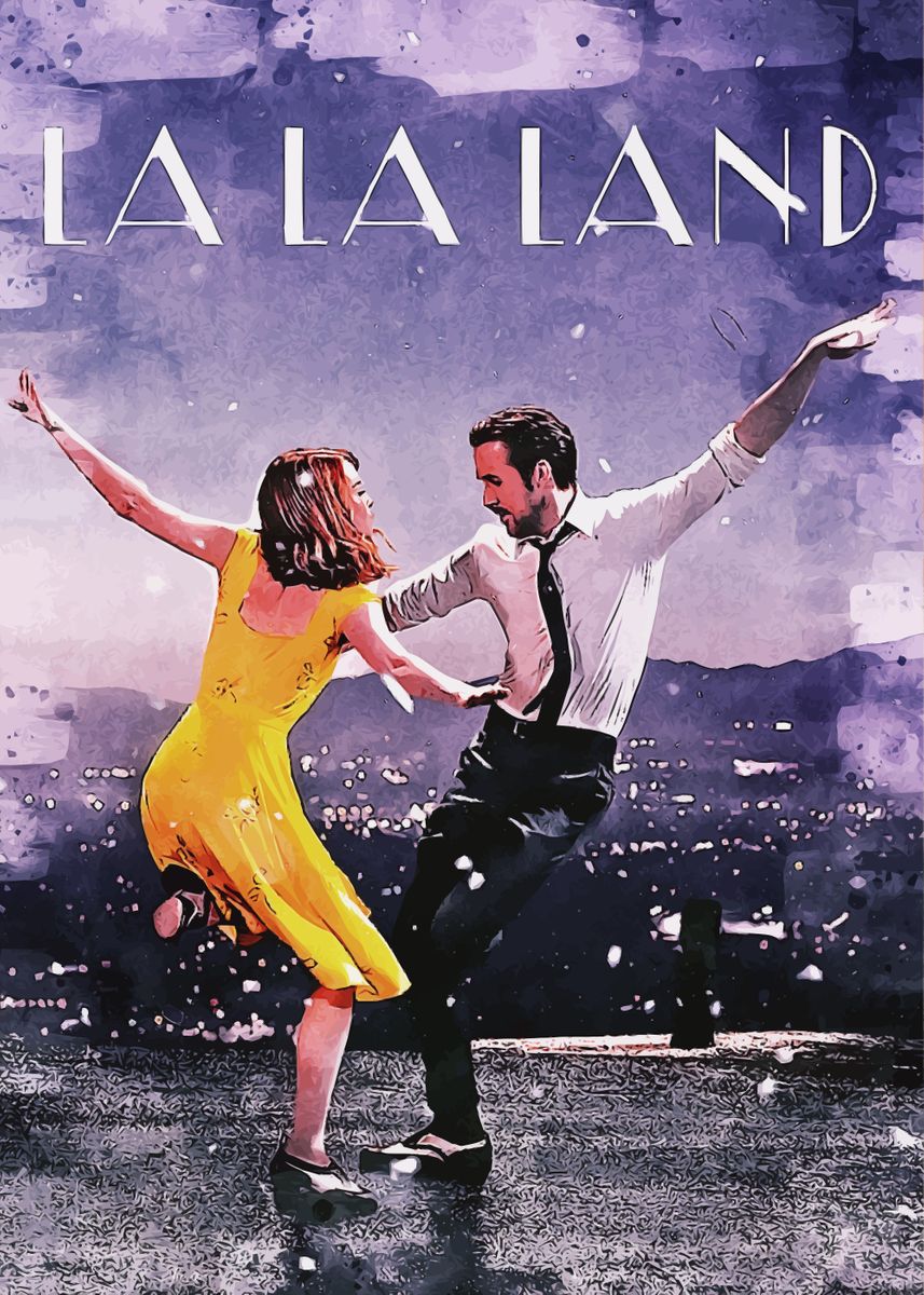 La La Land Poster By Posterized Baby Displate