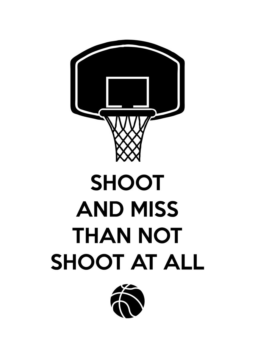 'Just Shoot It' Poster by ABConcepts Displate