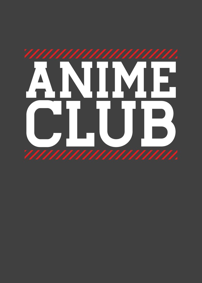 'Anime Club' Poster by BeMi | Displate