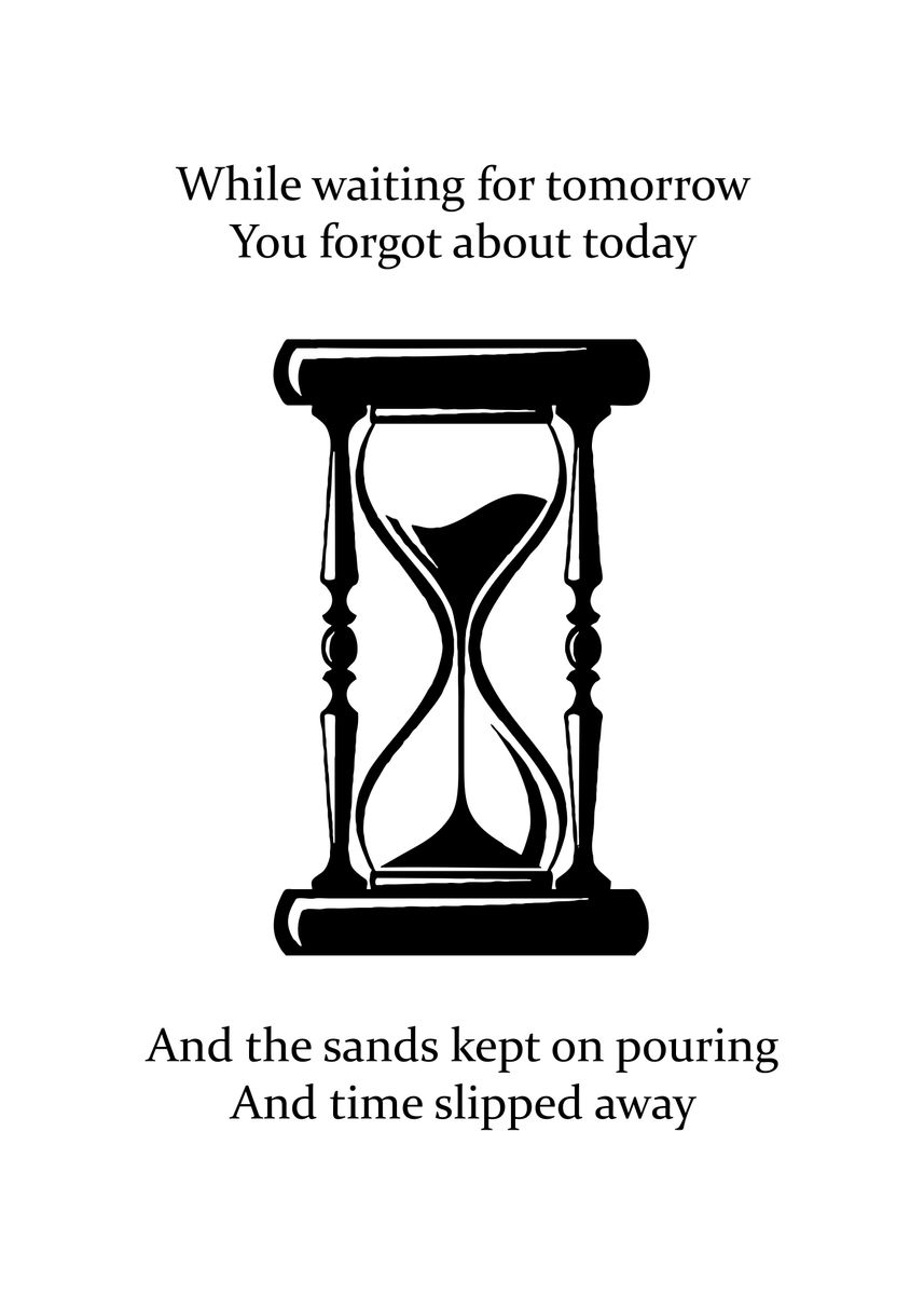'Focus on Today' Poster, picture, metal print, paint by ABConcepts ...