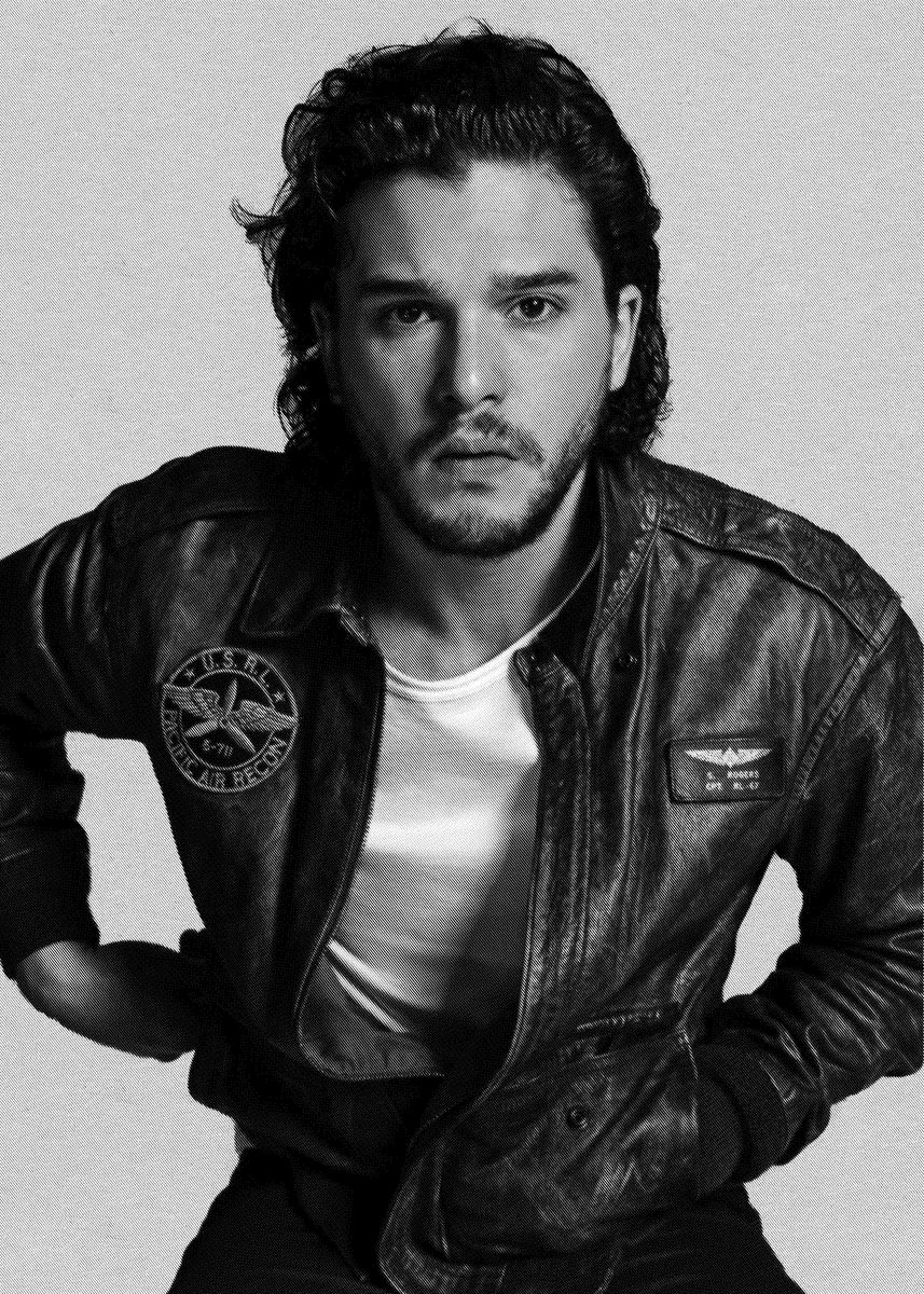 'Kit Harington' Poster, picture, metal print, paint by Aleyna Freya ...