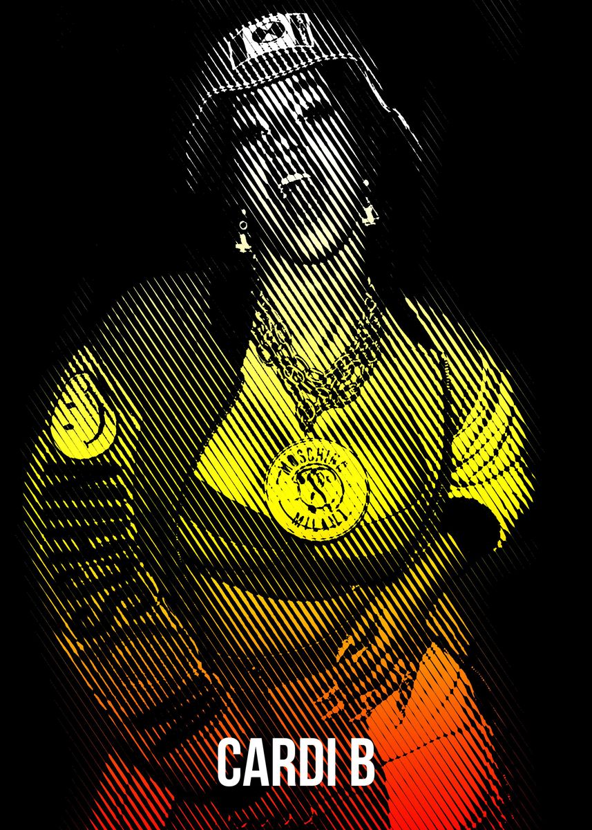 'cardi b' Poster by Top Collection Posters | Displate