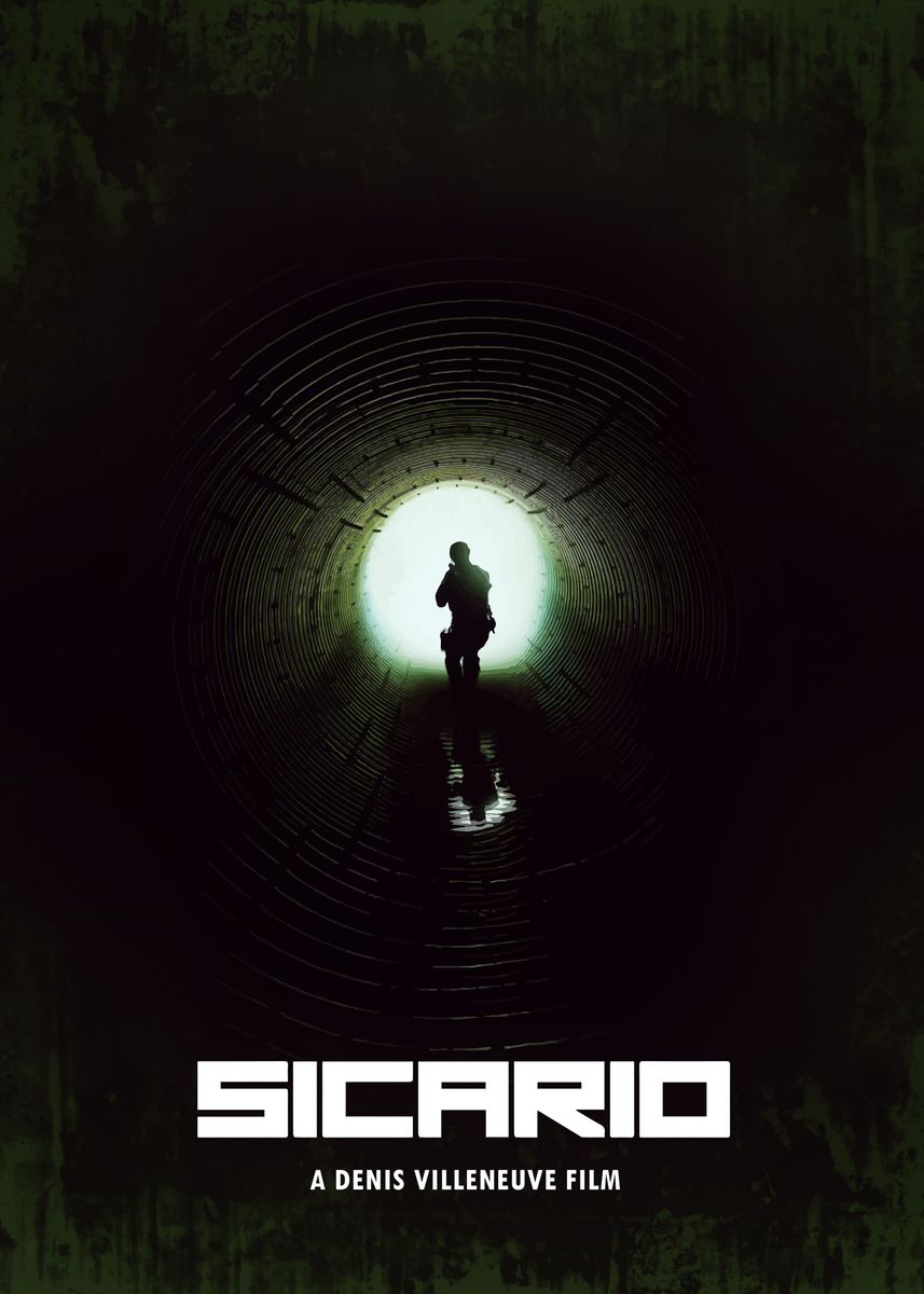 'Sicario' Poster, Picture, Metal Print, Paint By Bo Kev | Displate