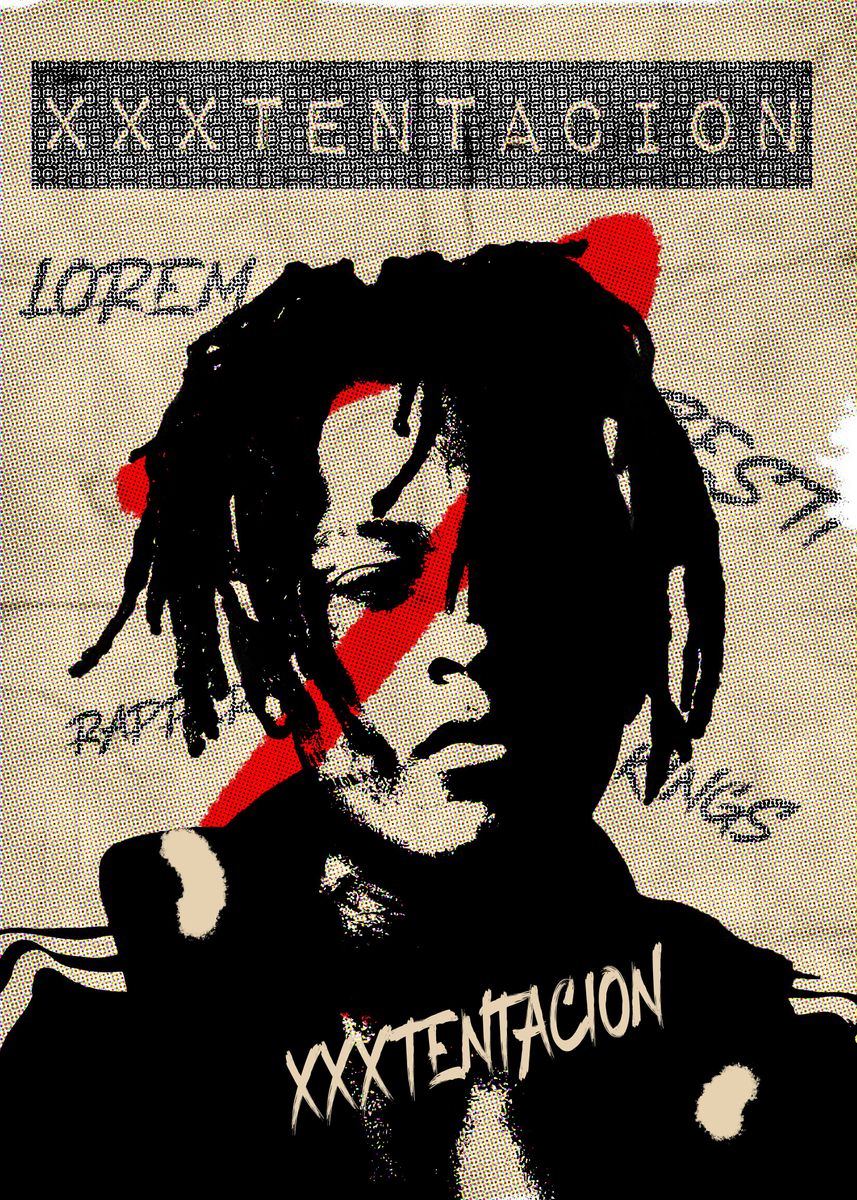 'Rapper Vintage' Poster, picture, metal print, paint by UltraSnail ...