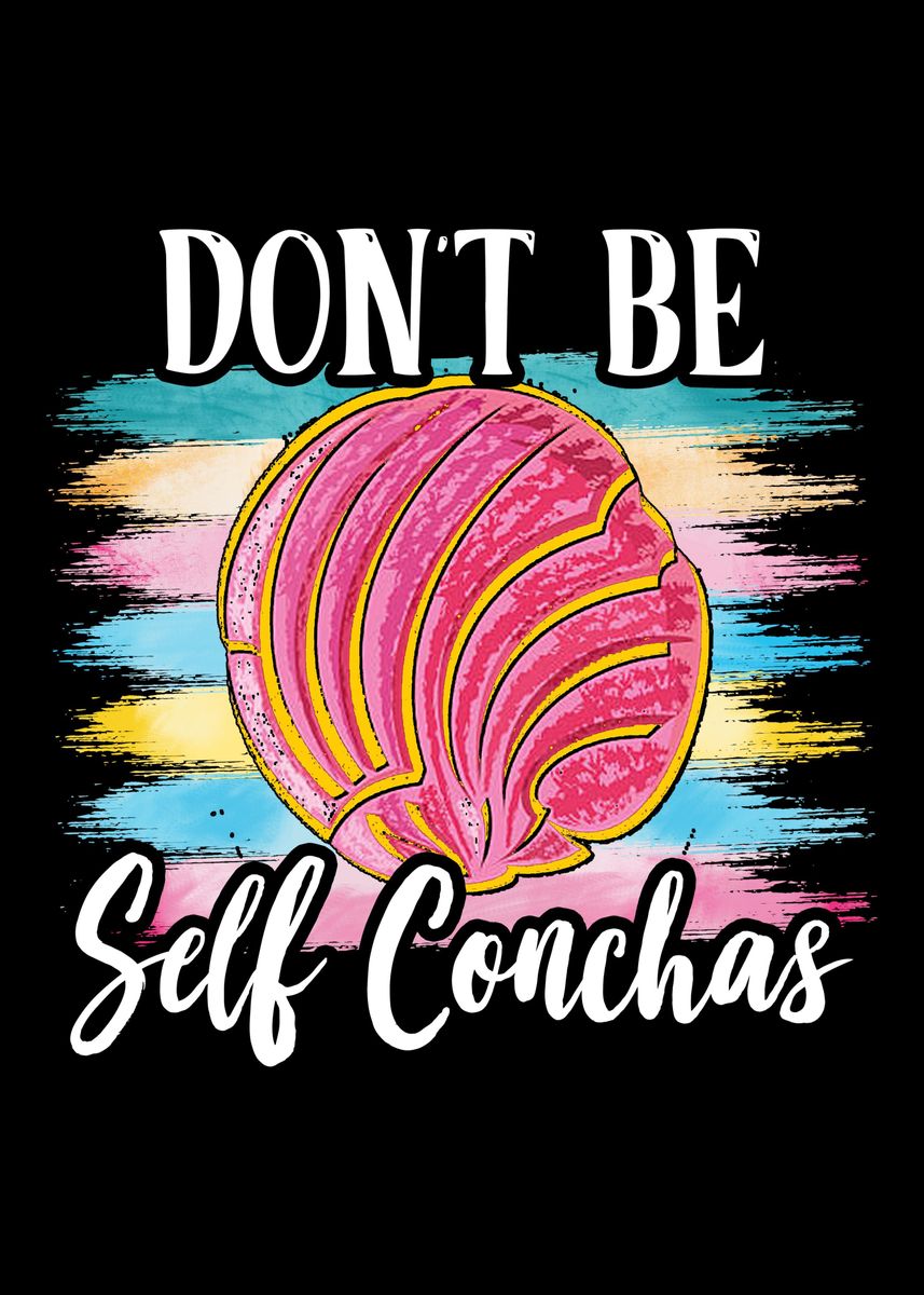 'Mexico Mexican Concha' Poster, picture, metal print, paint by ...