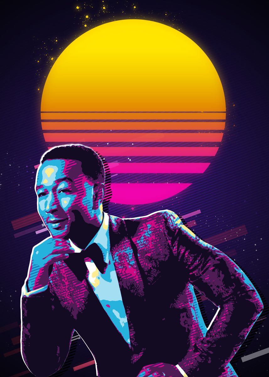 'John Legend' Poster by Trending Music Retro | Displate