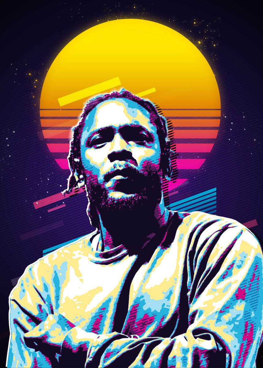 'Kendrick Lamar' Poster by Trending Music Retro | Displate