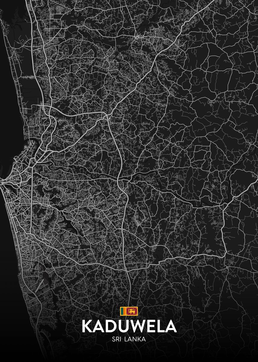 'Kaduwela LK' Poster by IMR Designs Displate