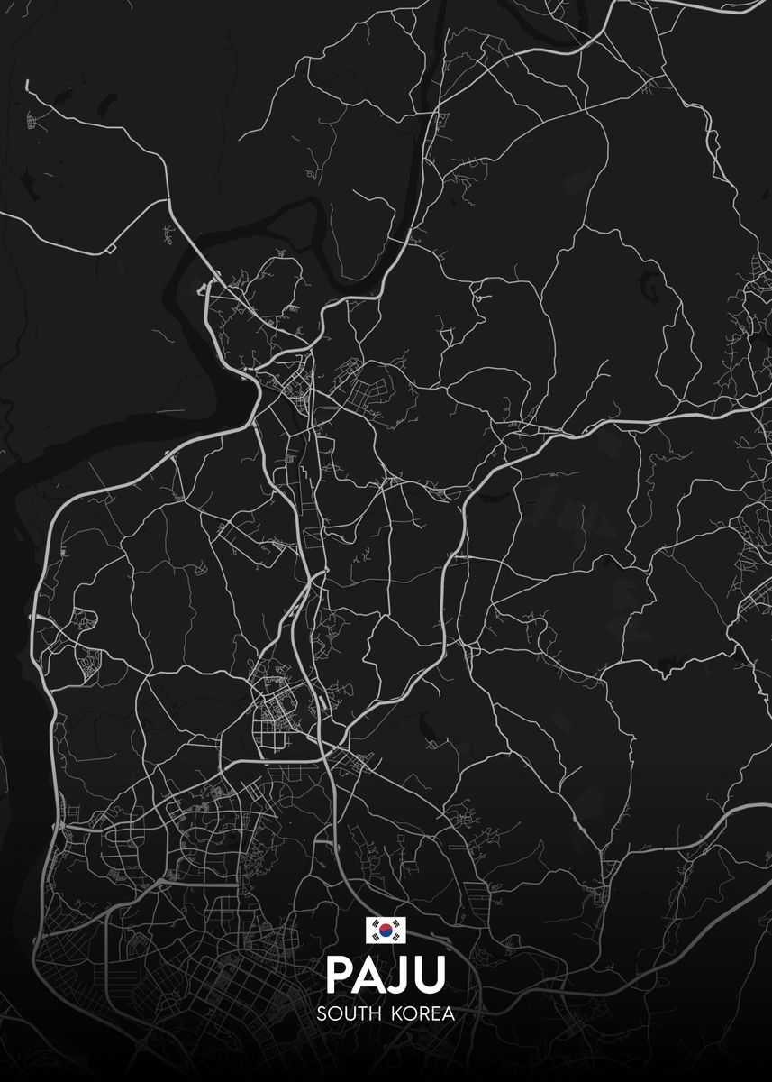 'Paju KR' Poster, picture, metal print, paint by IMR Designs | Displate