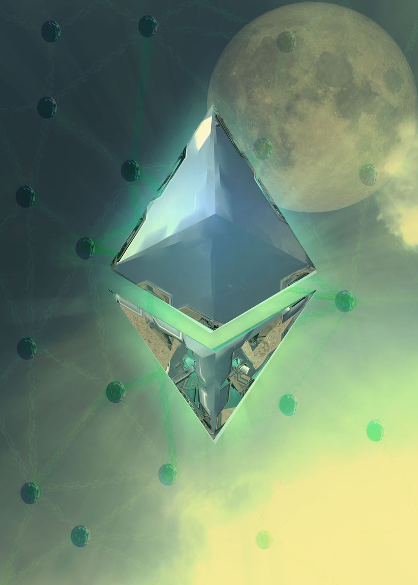 'ETH' Poster by René Vergara Displate