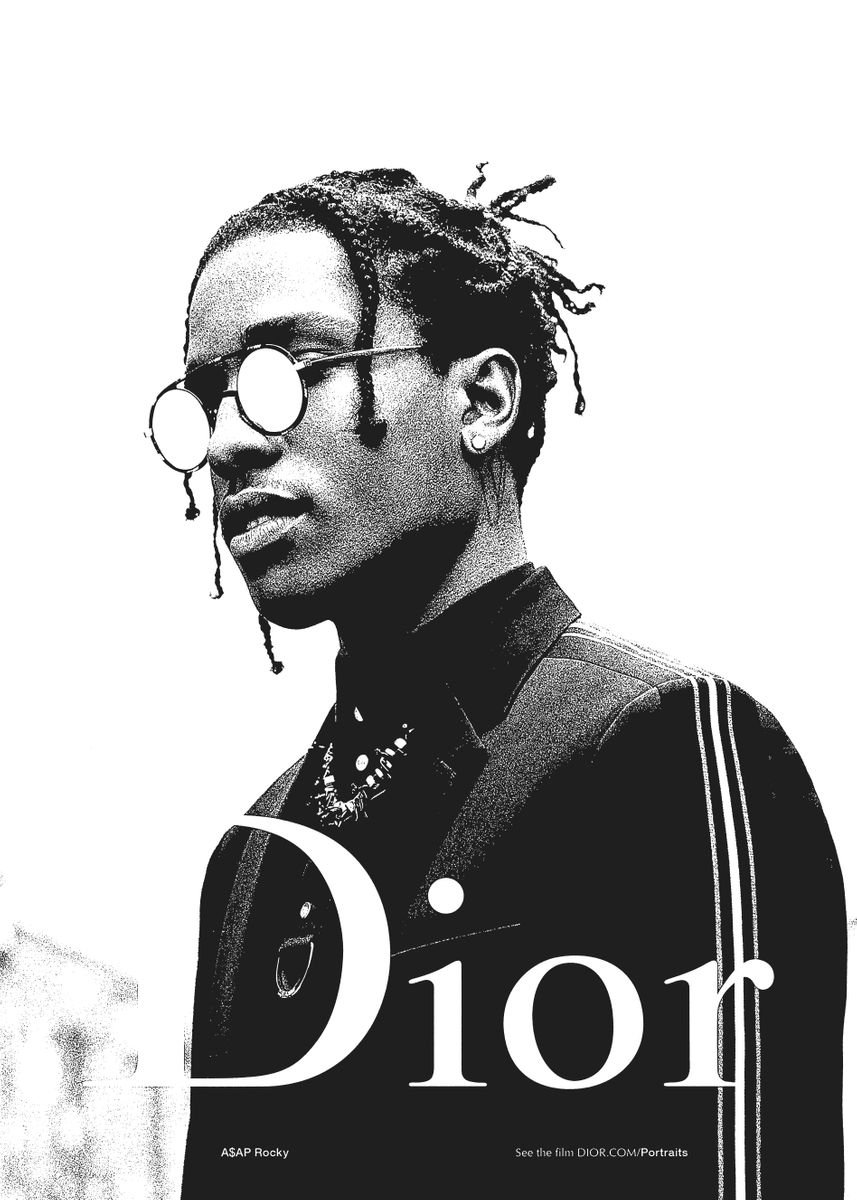 Dior asap discount rocky poster