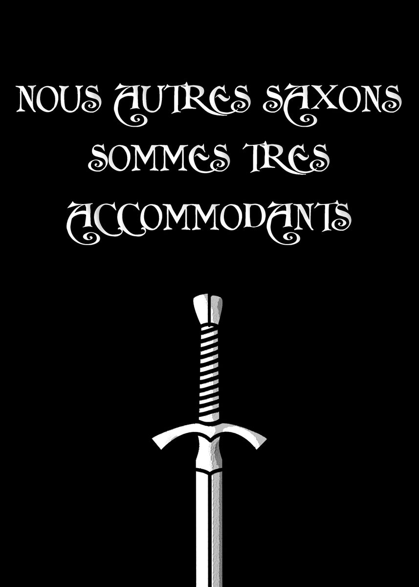 Saxons Poster By Nicolastudio Displate