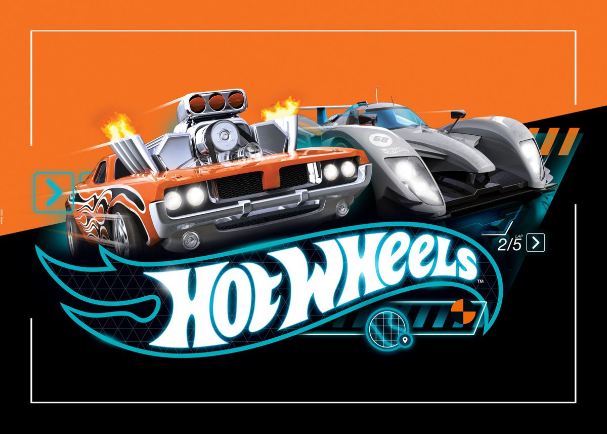 Speed Diecasts' Poster by Hot Wheels | Displate