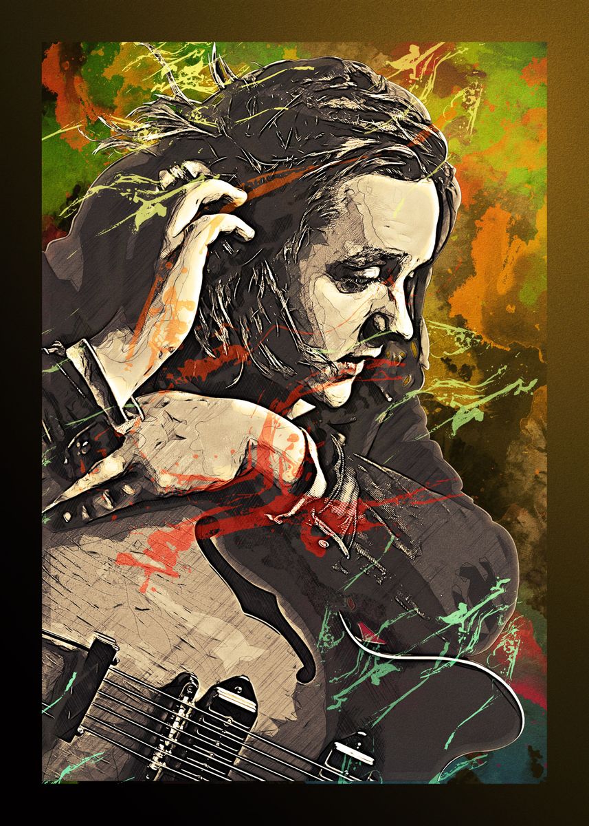 'Lewis Capaldi' Poster, picture, metal print, paint by Alva Donna ...