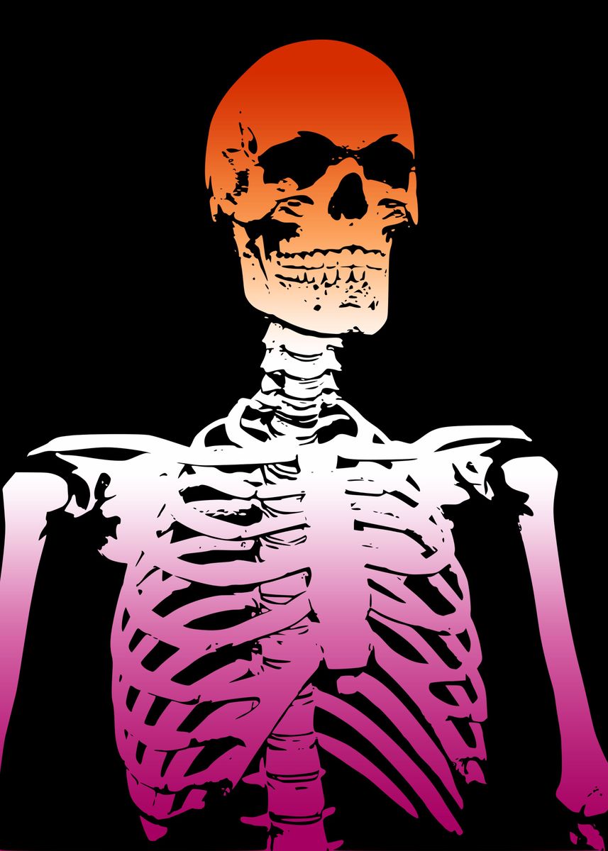 Lesbian skeleton