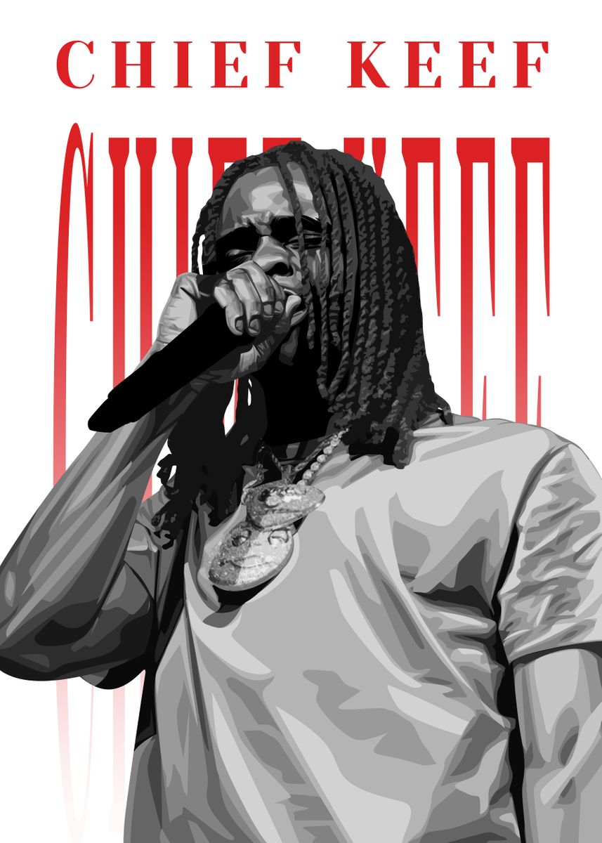 'Chief Keef' Poster by Athlehema by MochtretPro | Displate