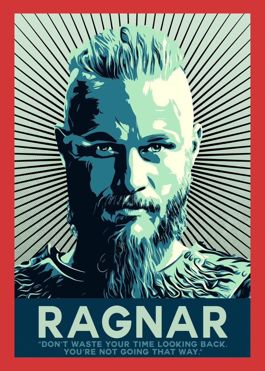 Ragnar Quote Poster By Designermind Displate