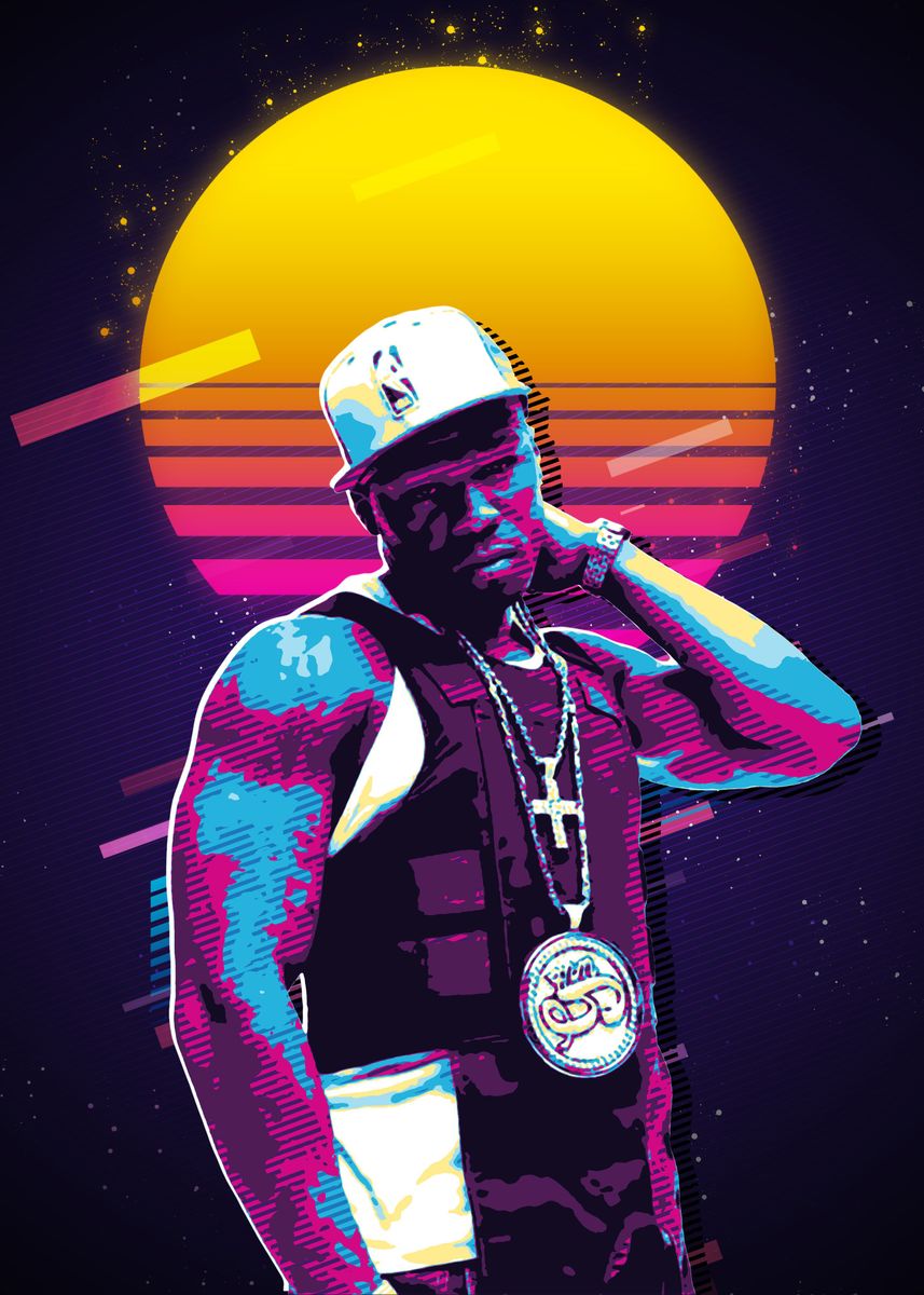 '50 Cent' Poster, picture, metal print, paint by Trending Music Retro ...