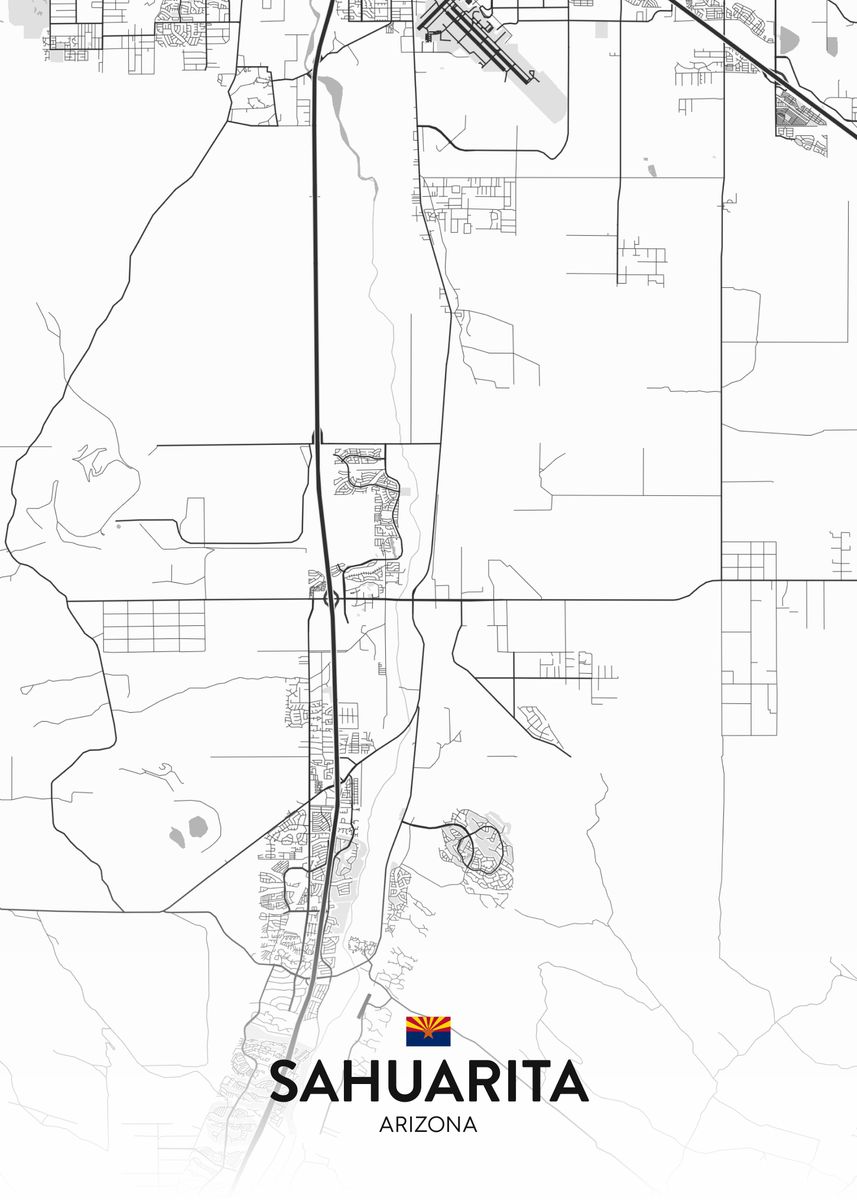 'Sahuarita AZ' Poster by IMR Designs Displate