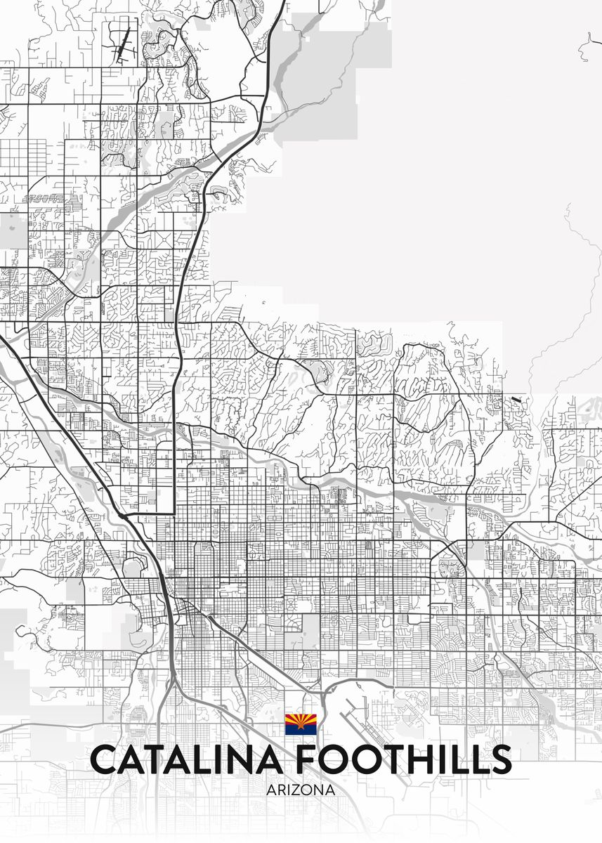 'Catalina Foothills AZ' Poster by IMR Designs Displate