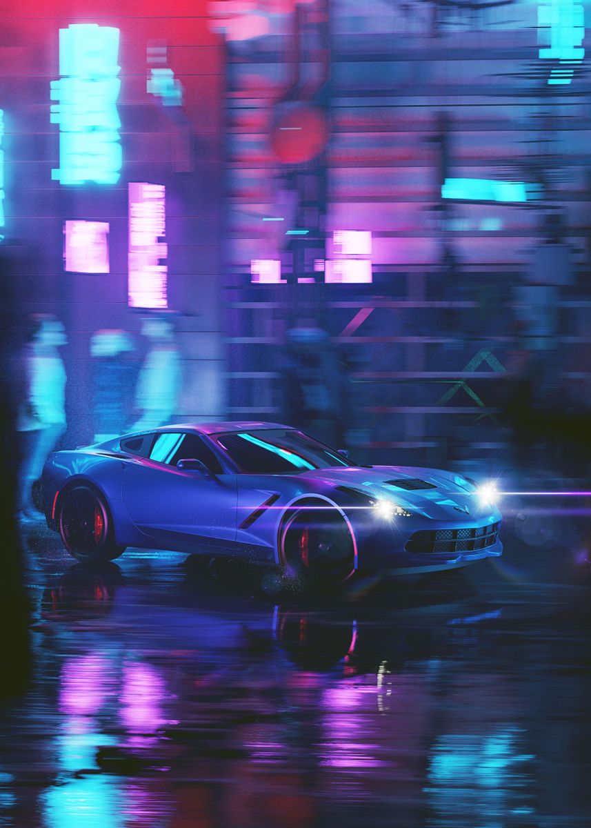 'Tokyo Drift' Poster by JoshKasperCreative | Displate