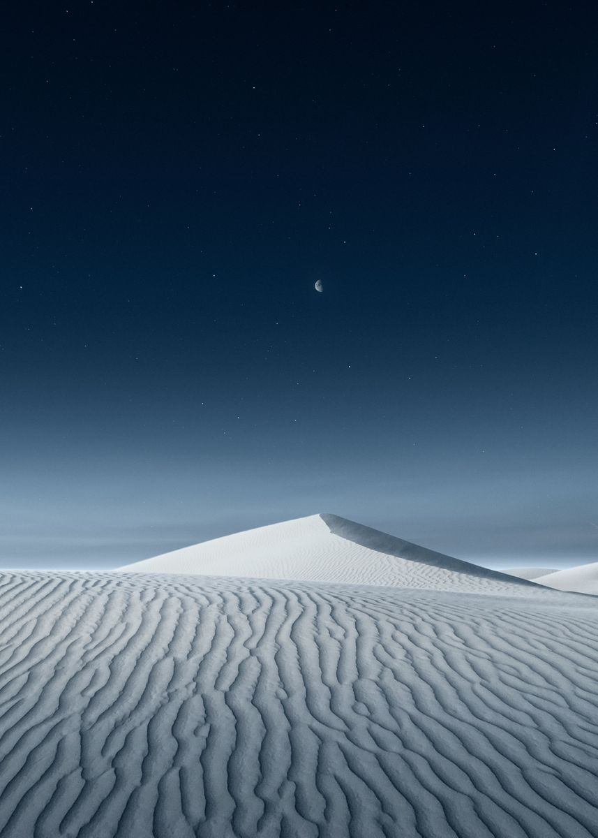 'Sugar Dune' Poster by Grafixartphoto Samir Belhamra | Displate