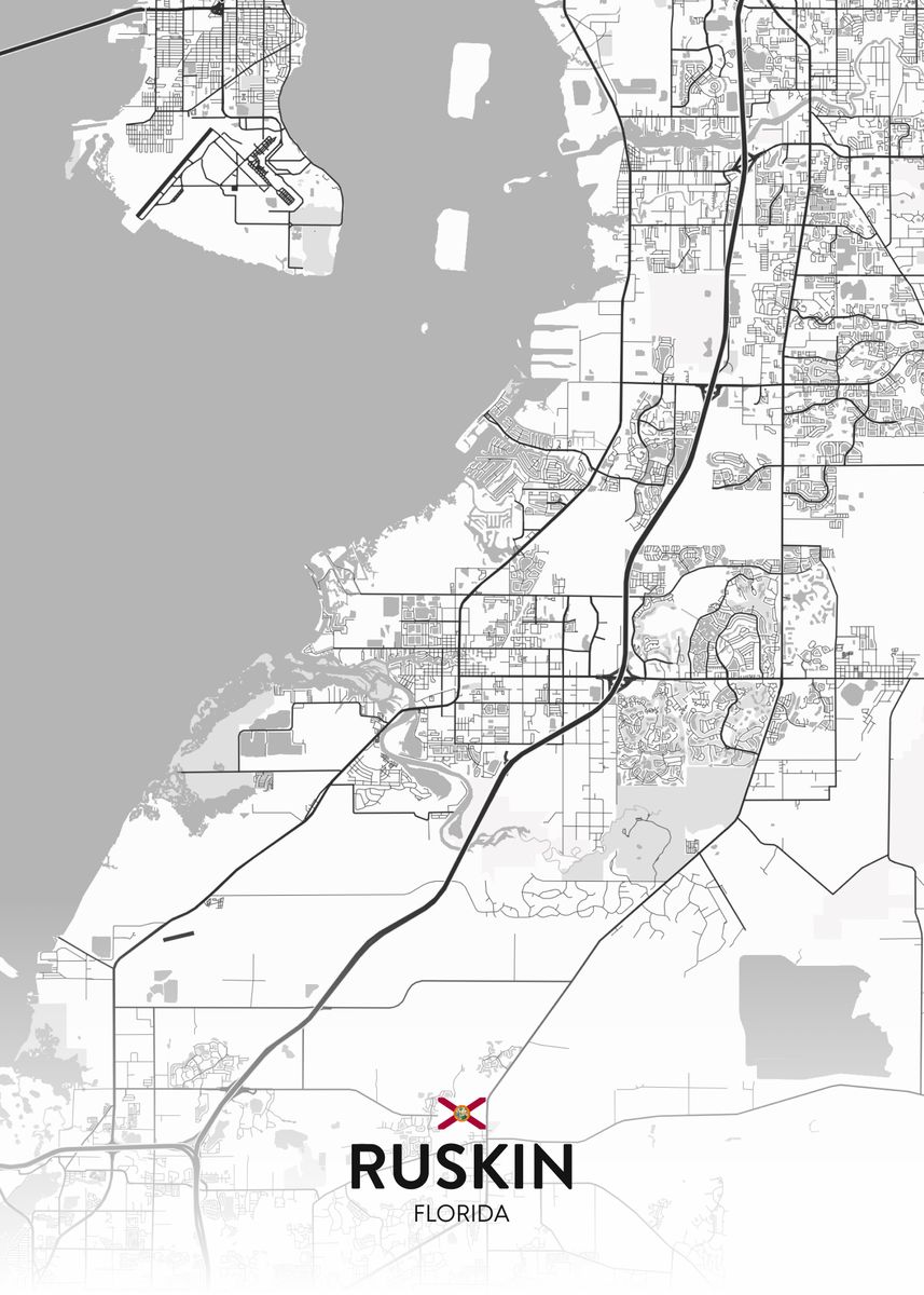 'Ruskin FL' Poster by IMR Designs Displate