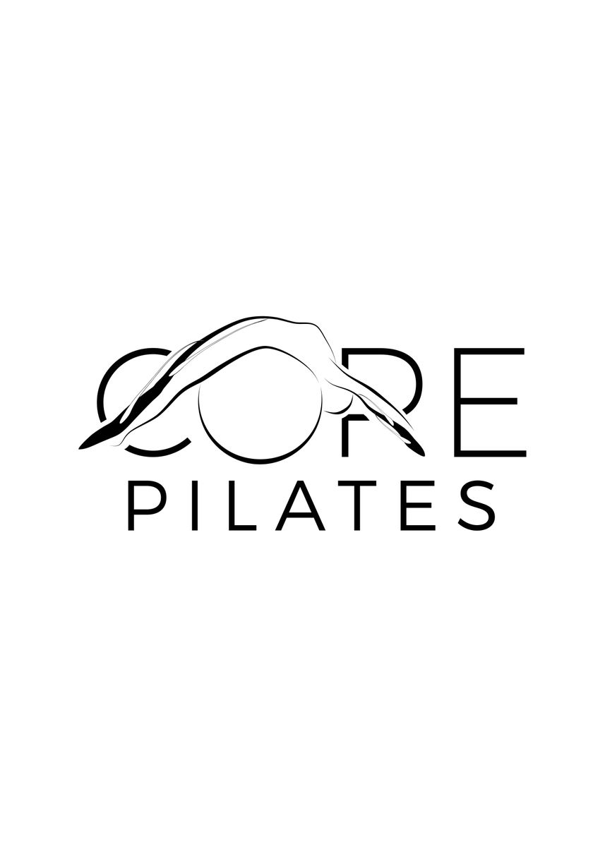'Core Pilates' Poster by Sasha Kircanski Displate