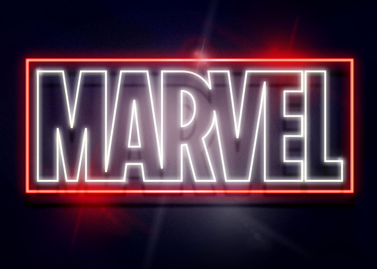 marvel light up sign