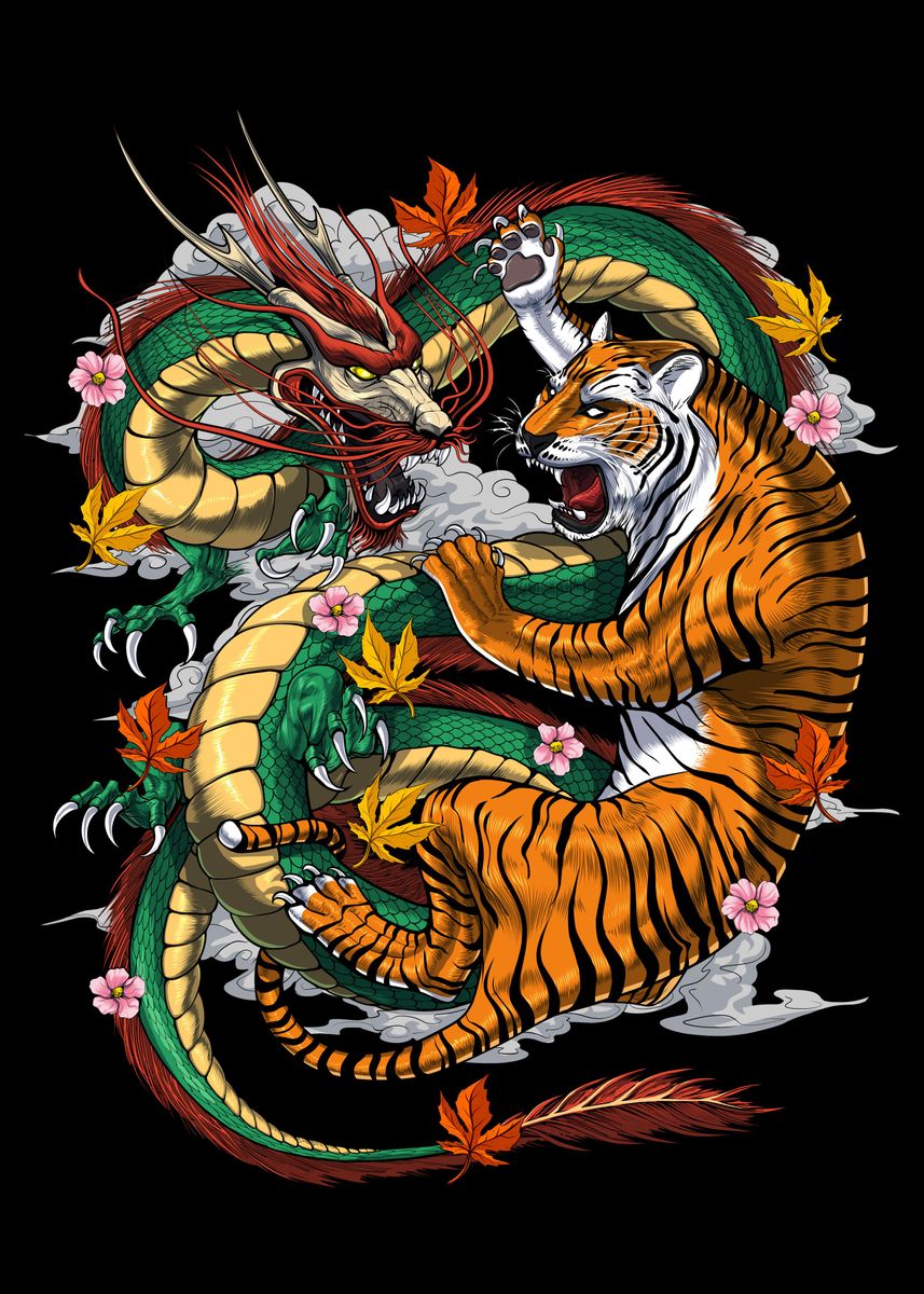 Dragon Vs Tiger Symbolism